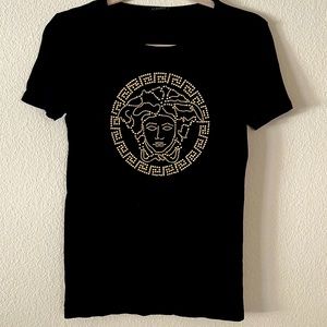 EUC Authentic Versace Medusa t-shirt, sz XS